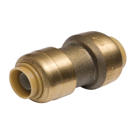 Sharkbite SharkBite Push to Connect 3/8 in. PTC X 1/2 in. D PTC Brass Reducing Coupling U009LFA